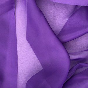 Lavender sheer curtain